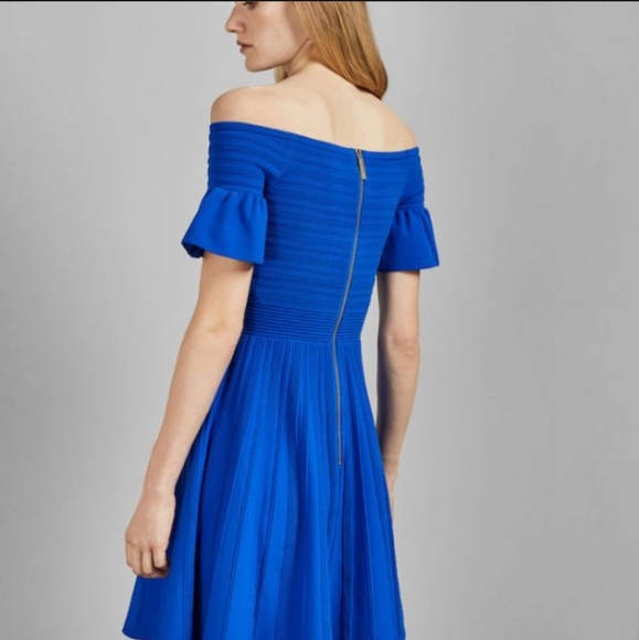 🍒NWT🍒 TED BAKER BARDOT SKATER DRESS - Picture 4 of 6